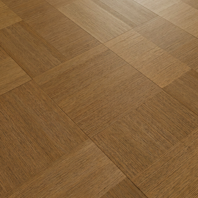 Natural Oak 12 mm T x 16 in. W x 48 in. L AC5 Block-Pattern Laminate Flooring (32 sq. ft./Case)
