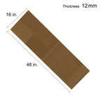 Natural Oak 12 mm T x 16 in. W x 48 in. L AC5 Block-Pattern Laminate Flooring (32 sq. ft./Case)