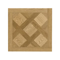 Natural Oak 12 mm T x 24 in. W x 24 in. L AC5 Versailles Parquet Laminate Flooring (24 sq. ft./Case)