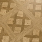 Natural Oak 12 mm T x 24 in. W x 24 in. L AC5 Versailles Parquet Laminate Flooring (24 sq. ft./Case)