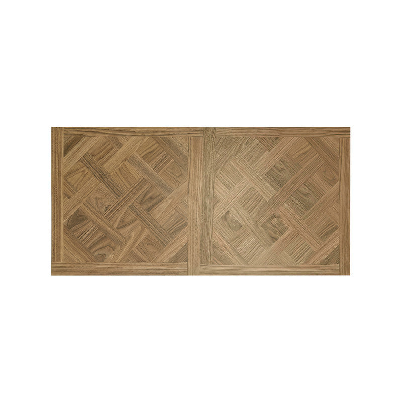 Natural Oak 12 mm T x 24 in. W x 48 in. L AC5 Basketweave Parquet Laminate Flooring (48 sq. ft./Case)