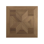 Walnut 12 mm T x 24 in. W x 24 in. L AC5 Geometric Star Parquet Laminate Flooring (24 sq. ft./Case)