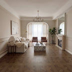Walnut 12 mm T x 24 in. W x 24 in. L AC5 Geometric Star Parquet Laminate Flooring (24 sq. ft./Case)
