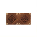 Warm Walnut 12 mm T x 16 in. W x 32 in. L AC5 Laminate Parquet Flooring (21.33 sq. ft./Case)