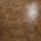 Natural Oak 12 mm T x 16 in. W x 32 in. L AC5 Laminate Parquet Flooring (21.33 sq. ft./Case)