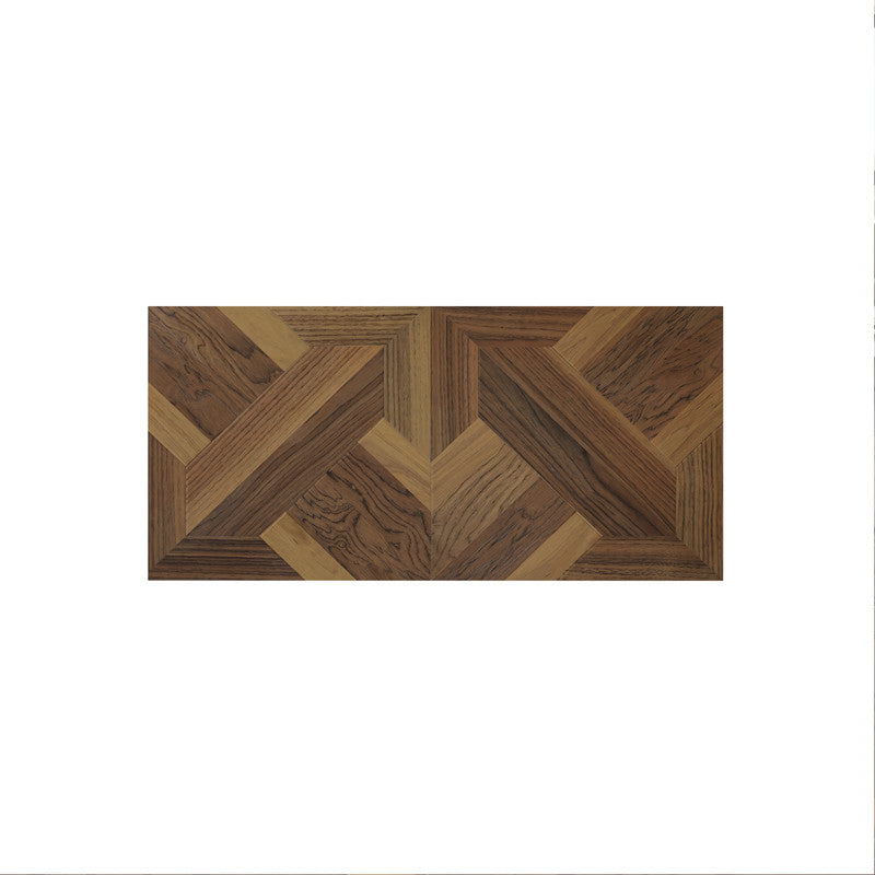 Brown 12 mm T x 16 in. W x 32 in. L AC5 Laminate Parquet Flooring (21.33 sq. ft./Case)