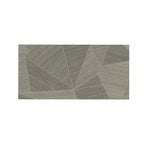 Gray Geometric Fabric-Look 30 MIL 18 in. W x 36 in. L Textured Matte Waterproof Click-Lock SPC Luxury Vinyl Tile (27 sq. ft./Case)