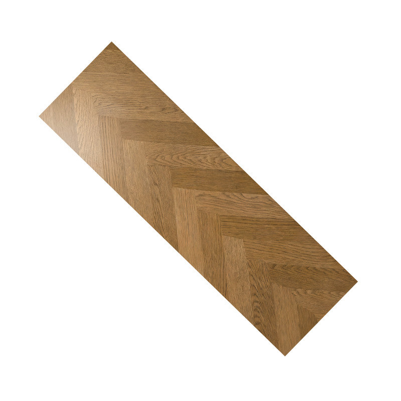 Natural Oak 12 mm T x 16 in. W x 48 in. L AC5 Herringbone-Look Laminate Flooring (32 sq. ft./Case)