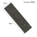 Terracotta Microcement-Look 20 MIL 12 in. W x 48 in. L Waterproof Click-Lock SPC Luxury Vinyl Tile Flooring (28 sq. ft./Case)
