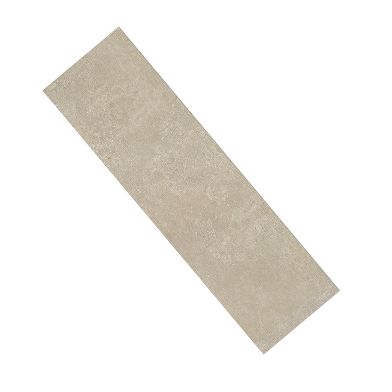 Beige Microcement-Look 20 MIL 12 in. W x 48 in. L Waterproof Click-Lock SPC Luxury Vinyl Tile Flooring  (28 sq. ft./Case)