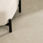 Beige Microcement-Look 20 MIL 12 in. W x 48 in. L Waterproof Click-Lock SPC Luxury Vinyl Tile Flooring  (28 sq. ft./Case)