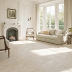 Beige Microcement-Look 20 MIL 12 in. W x 48 in. L Waterproof Click-Lock SPC Luxury Vinyl Tile Flooring  (28 sq. ft./Case)