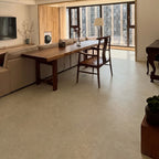 Taupe Microcement-Look 20 MIL 12 in. W x 48 in. L Waterproof Click-Lock SPC Luxury Vinyl Tile Flooring  (28 sq. ft./Case)