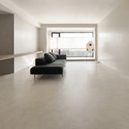 Light Gray Microcement-Look 20 MIL 12 in. W x 48 in. L Waterproof Click-Lock SPC Luxury Vinyl Tile Flooring  (20 sq. ft./Case)