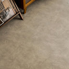 Warm Brown Microcement-Look 20 MIL 12 in. W x 48 in. L Waterproof Click-Lock SPC Luxury Vinyl Tile Flooring  (20 sq. ft./Case)