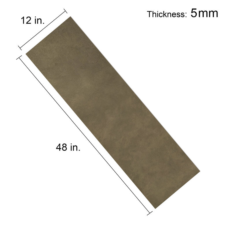 Olive Gray Microcement-Look 20 MIL 12 in. W x 48 in. L Waterproof Click-Lock SPC Luxury Vinyl Tile Flooring  (20 sq. ft./Case)